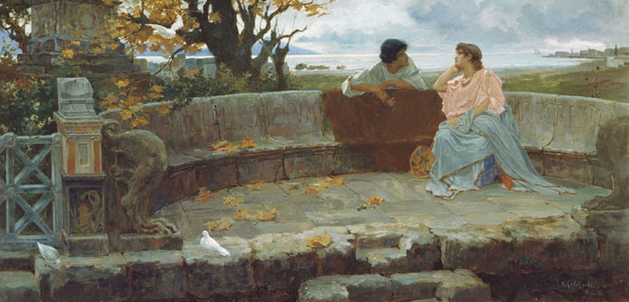 Image - Ivan Seleznov: In Pompeii (1886).